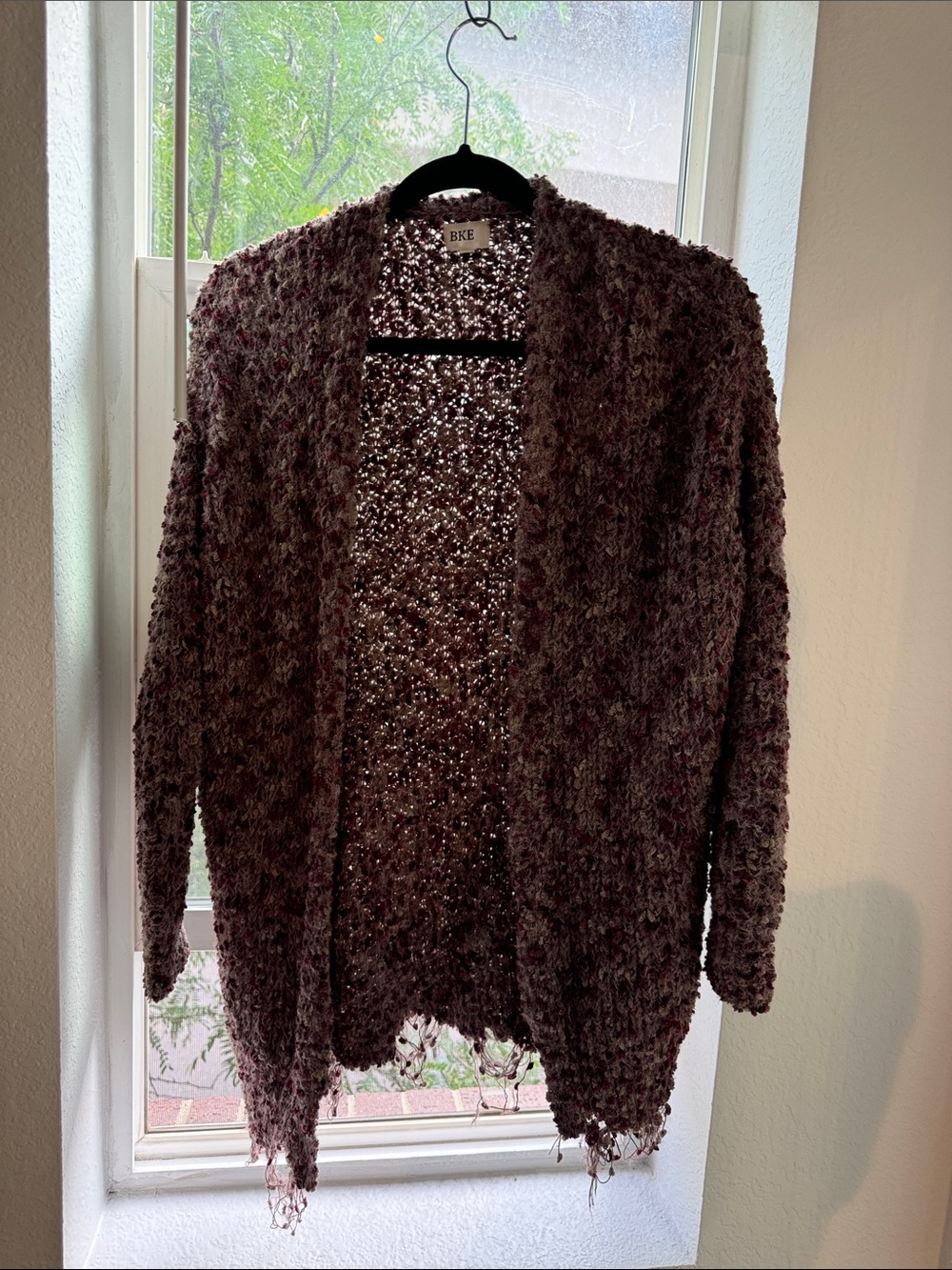 BKE distressed comfy sweater